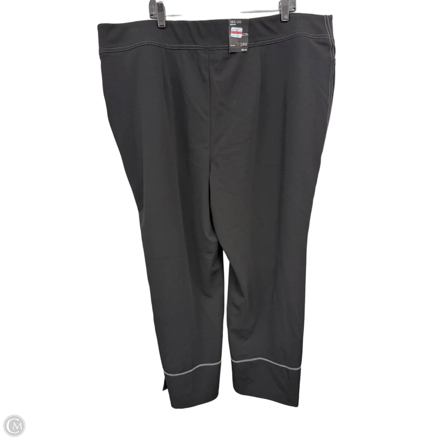Pants Wide Leg By Inc In Black, Size: 24