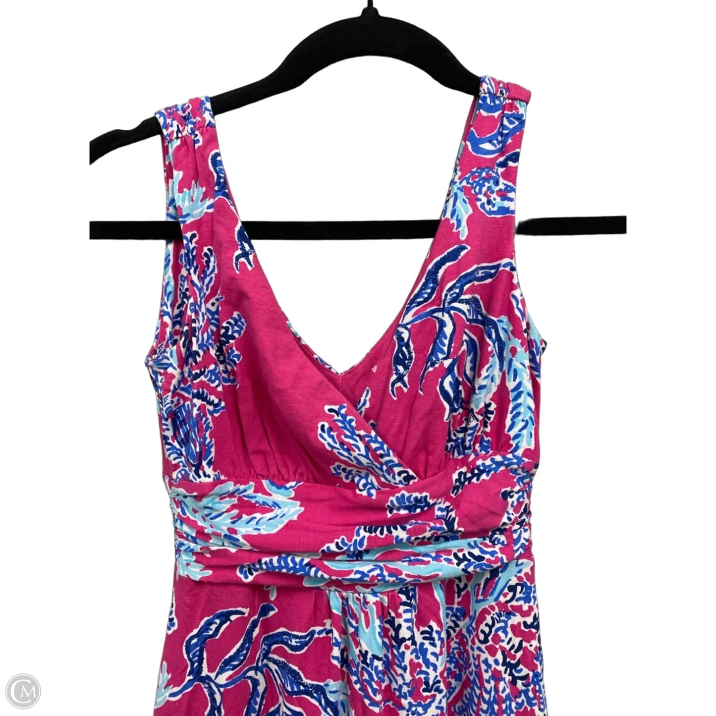 Dress Designer By Lilly Pulitzer In Blue & Pink, Size: S