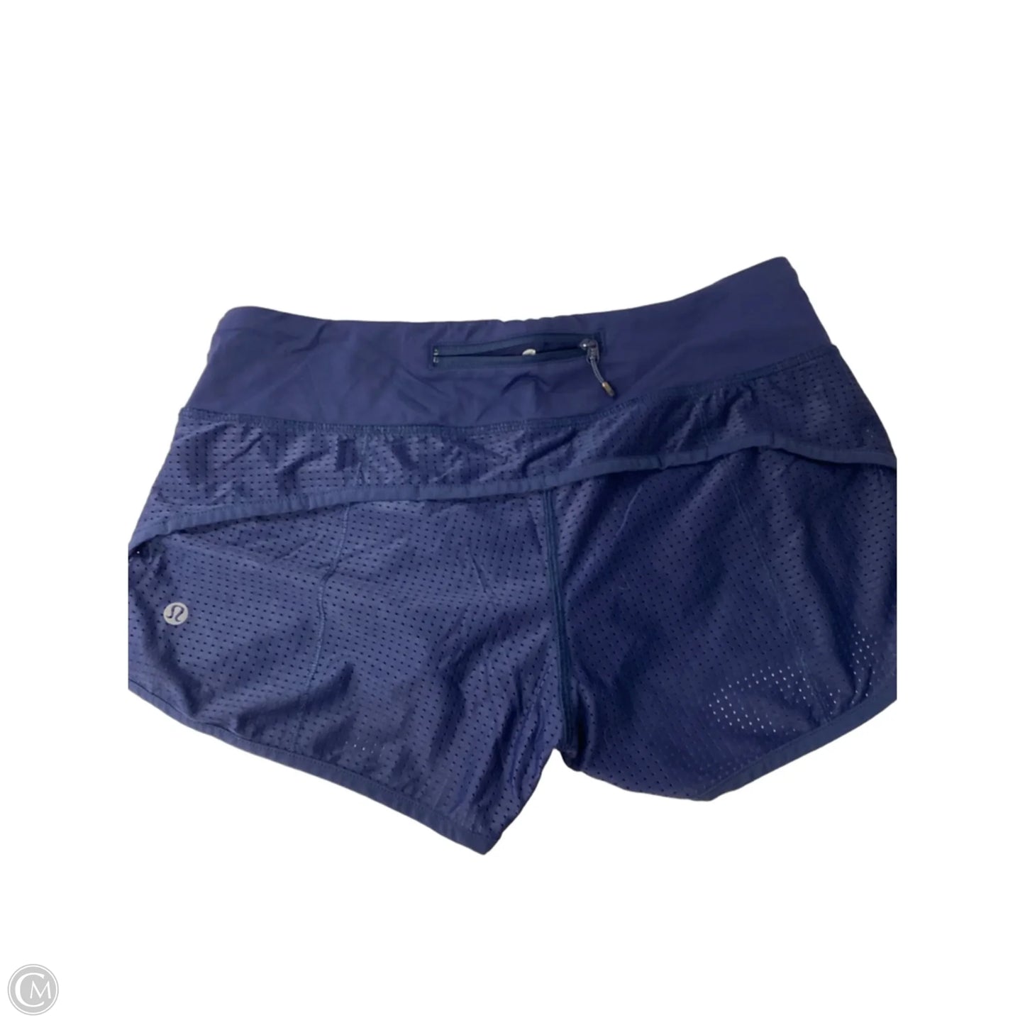 Athletic Shorts By Lululemon In Navy, Size: 6