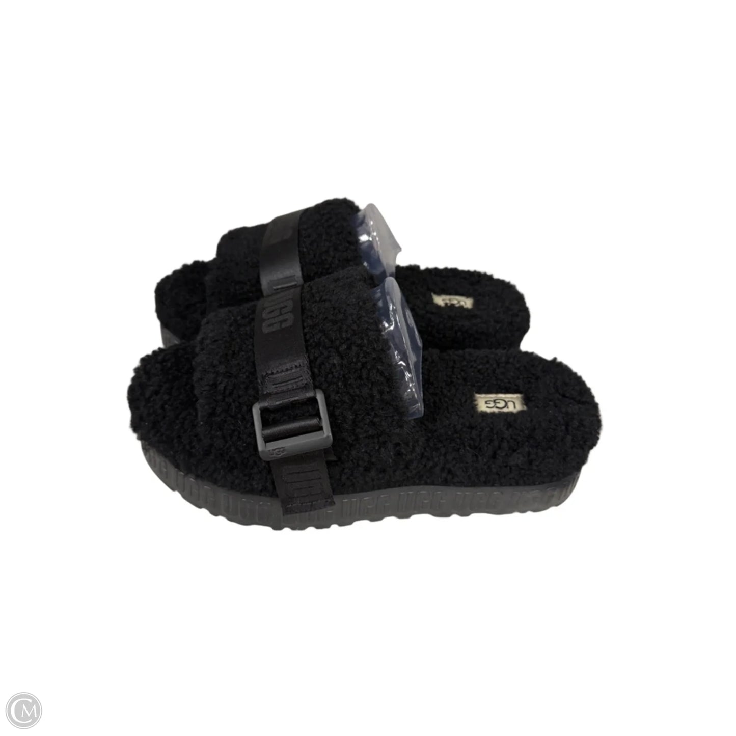 Sandals Designer By Ugg In Black, Size: 9