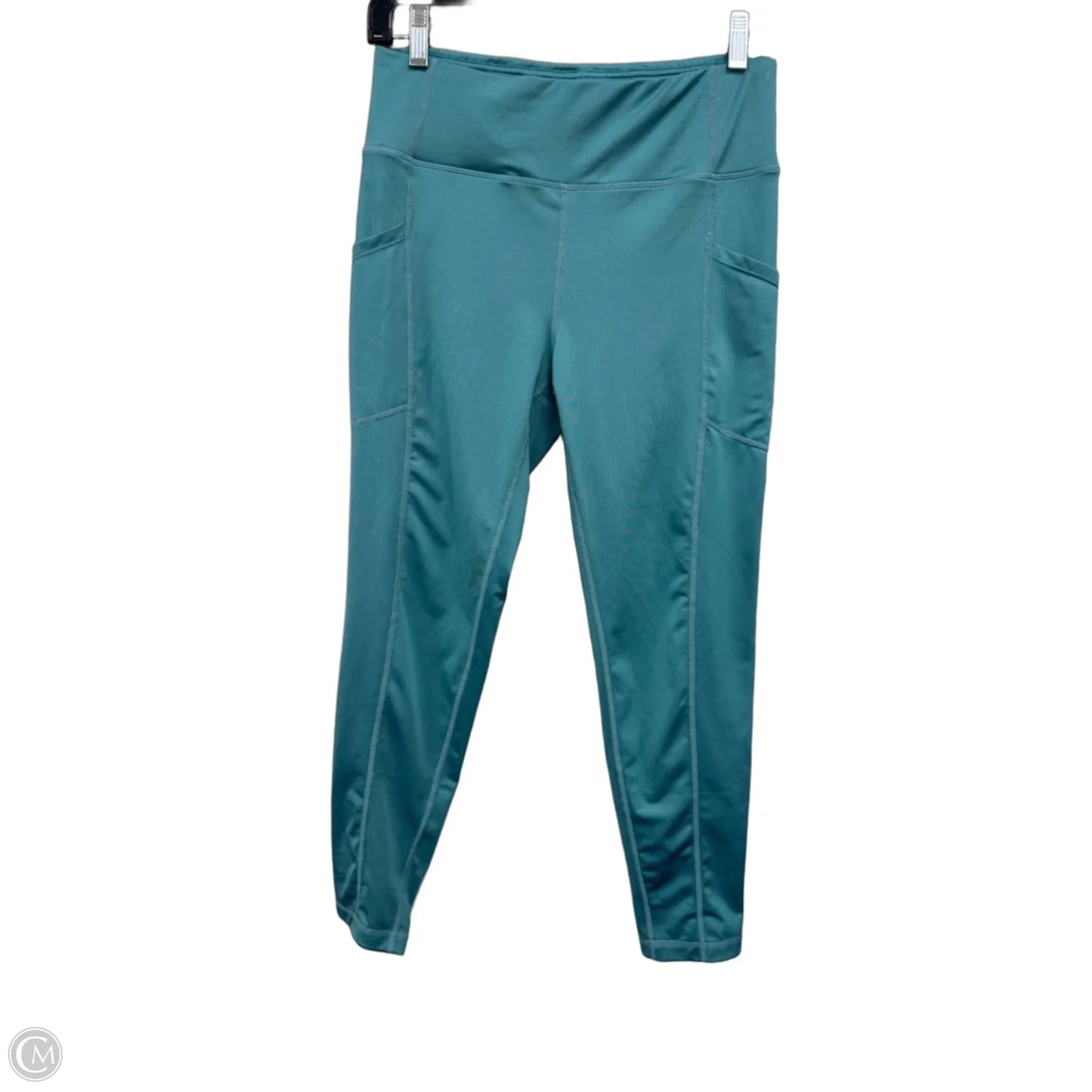 Athletic Leggings By Pro Player In Green, Size: M
