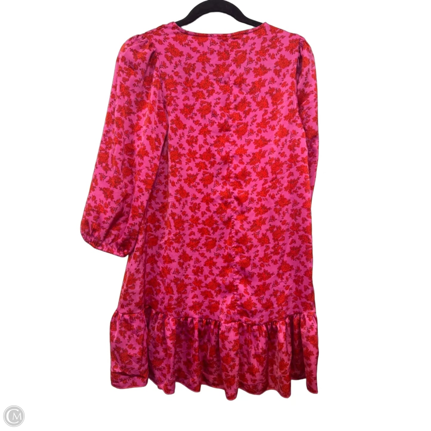 Dress Casual Short By Black Tape In Pink & Red, Size: Xl