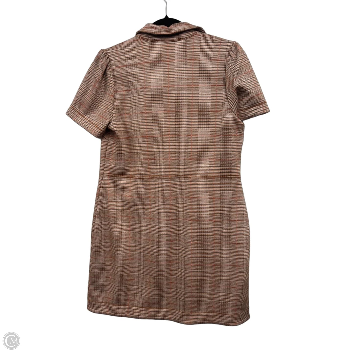 Dress Casual Short By Loft In Brown & Orange, Size: 6p
