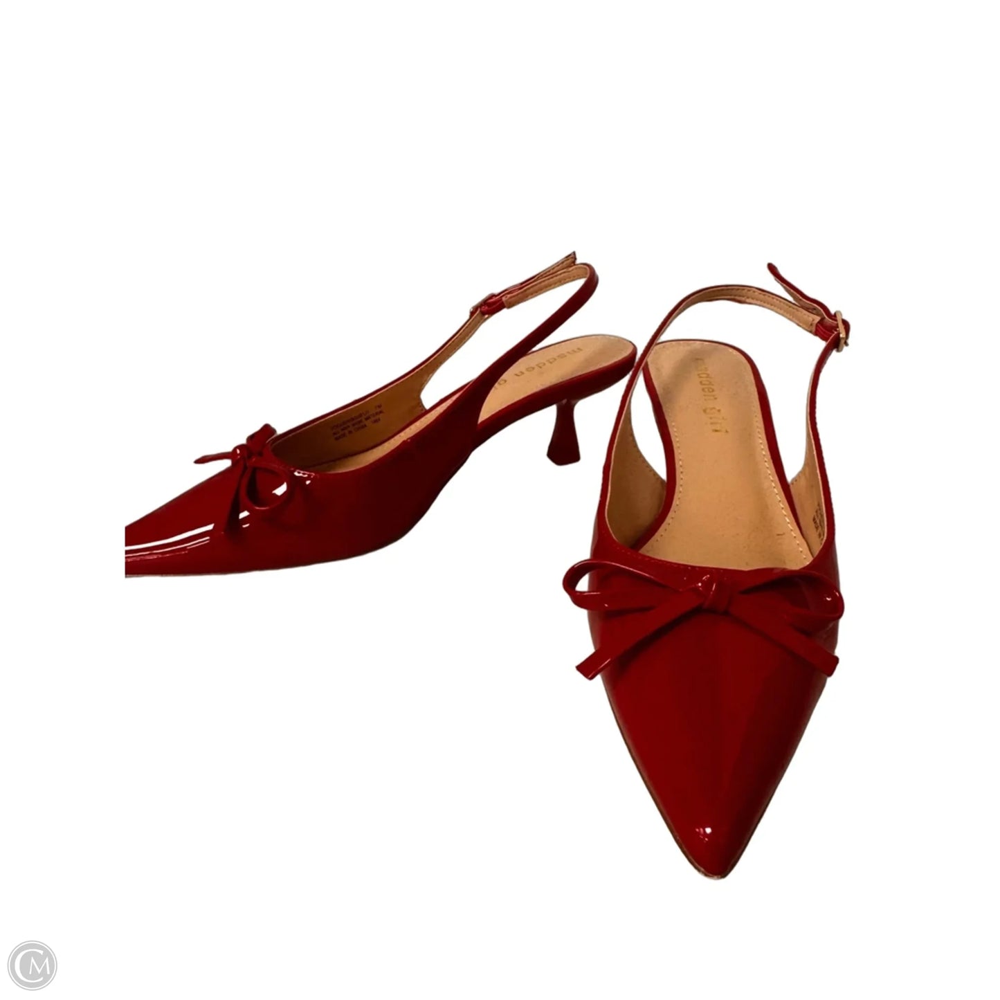 Shoes Heels Kitten By Madden Girl In Red, Size: 7