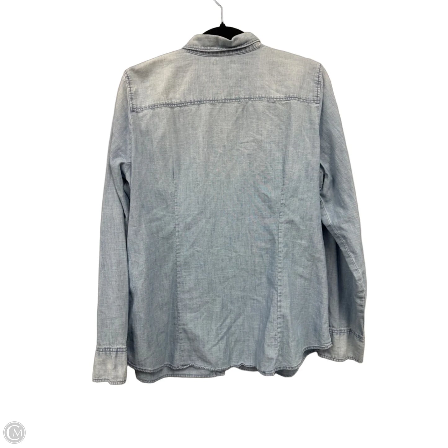 Top Long Sleeve By J. Crew In Blue, Size: Xl
