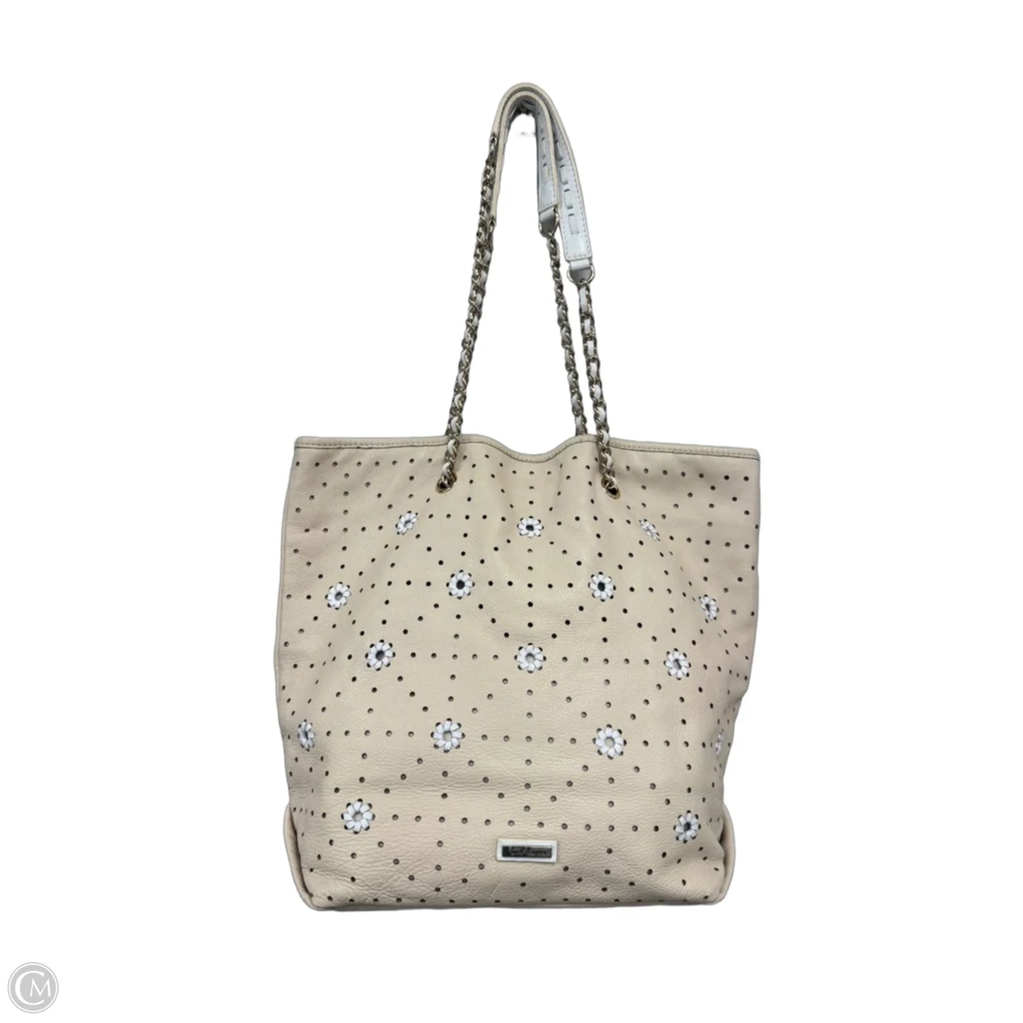 Handbag Leather By Jack Rogers, Size: Large