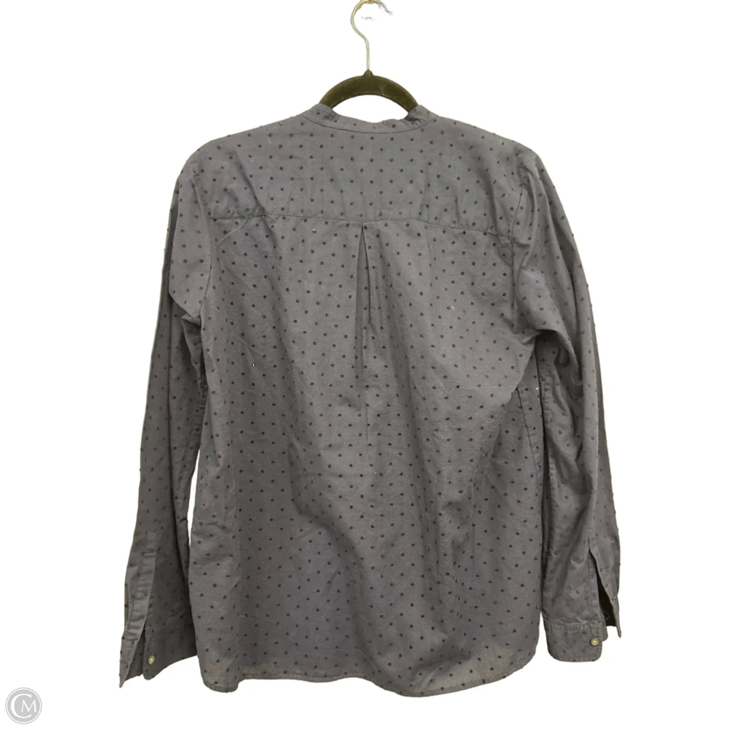 Top Long Sleeve By Gap In Navy, Size: M