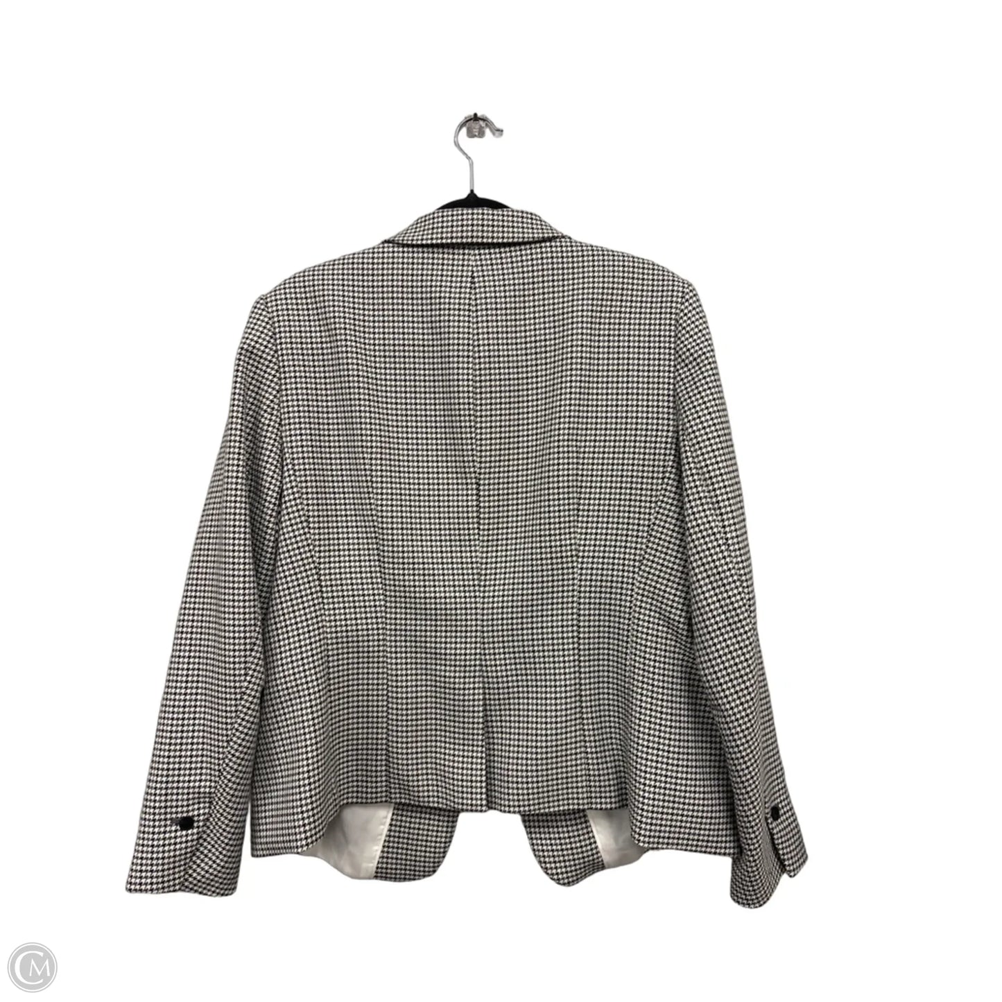 Blazer By H&m In Black & Grey, Size: Xl