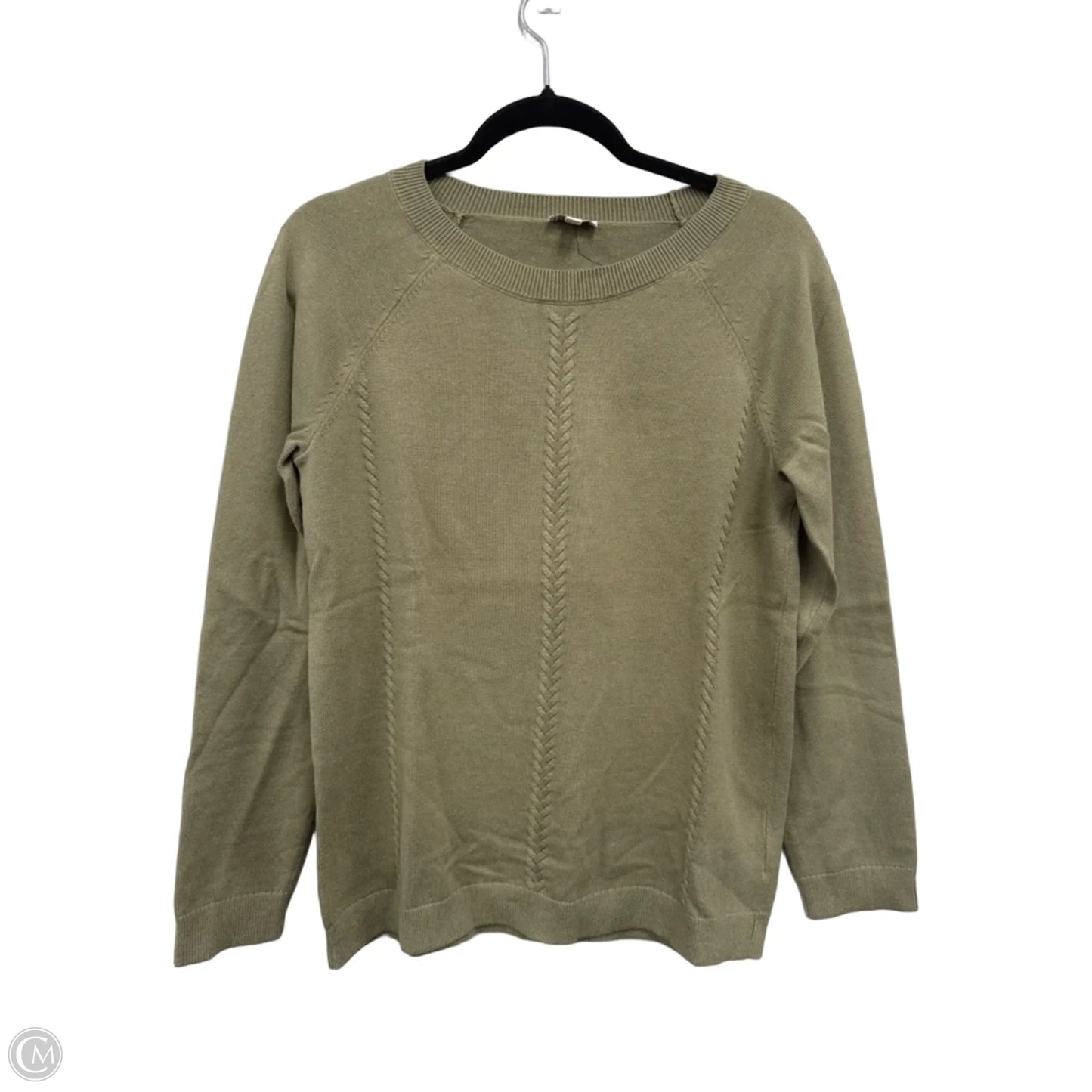 Sweater By Talbots In Green, Size: S