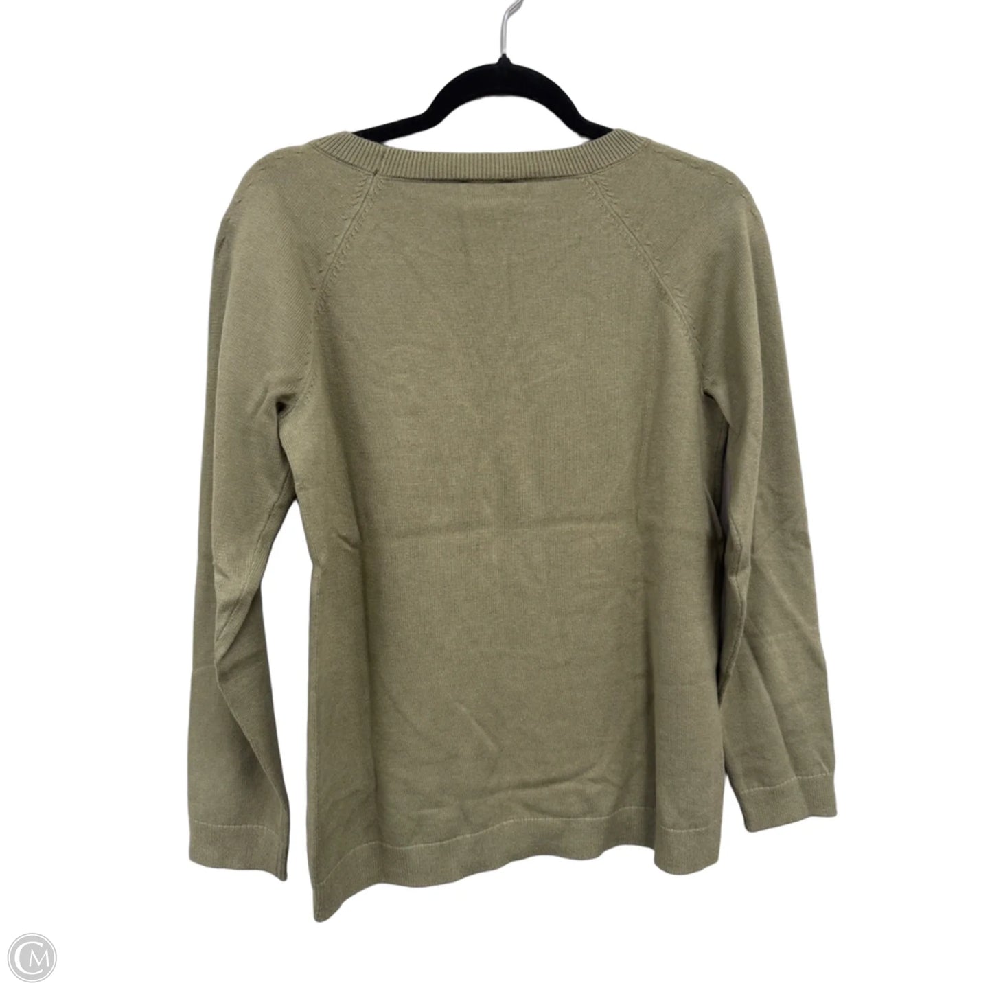 Sweater By Talbots In Green, Size: S