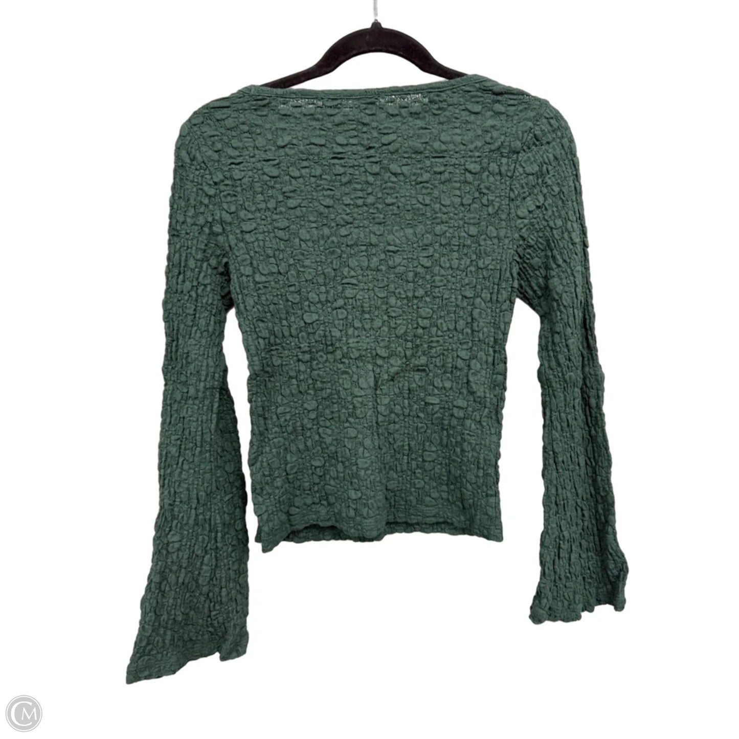 Top Long Sleeve By Old Navy In Green, Size: S