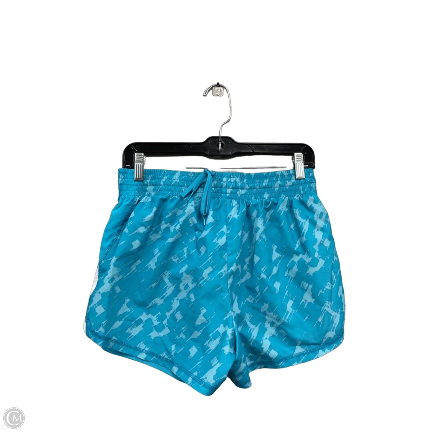 Athletic Shorts By Champion In Blue & White, Size: L