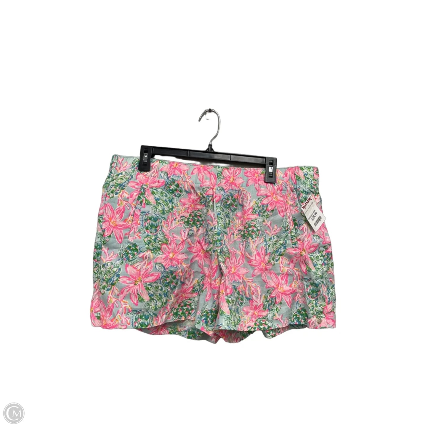 Shorts Designer By Lilly Pulitzer In Blue & Pink, Size: Xl