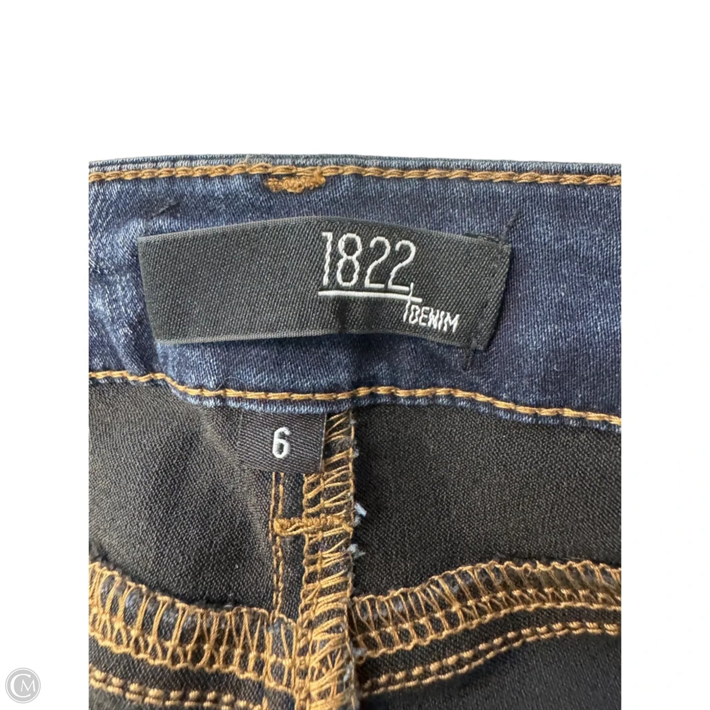 Jeans Skinny By 1822 Denim In Blue, Size: 6