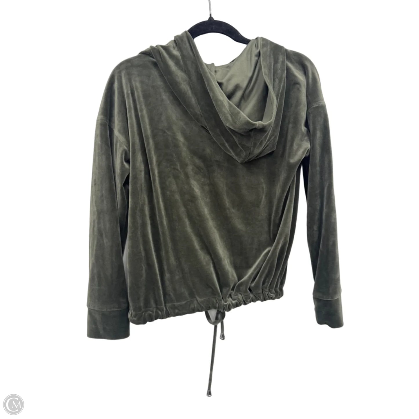 Sweatshirt Hoodie By Cable And Gauge In Green, Size: S