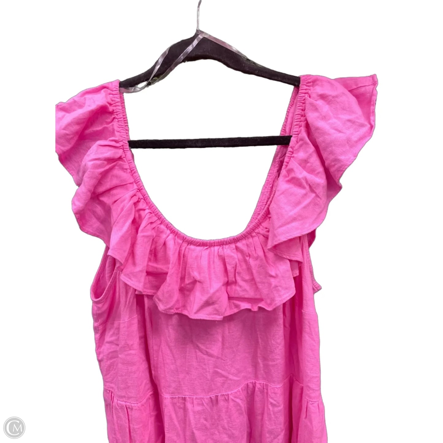 Dress Casual Maxi By Ava & Viv In Pink, Size: Xxl
