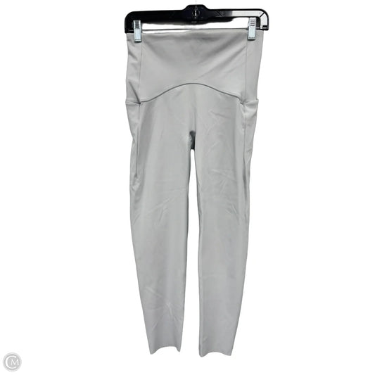 Athletic Leggings By Spanx In Grey, Size: M