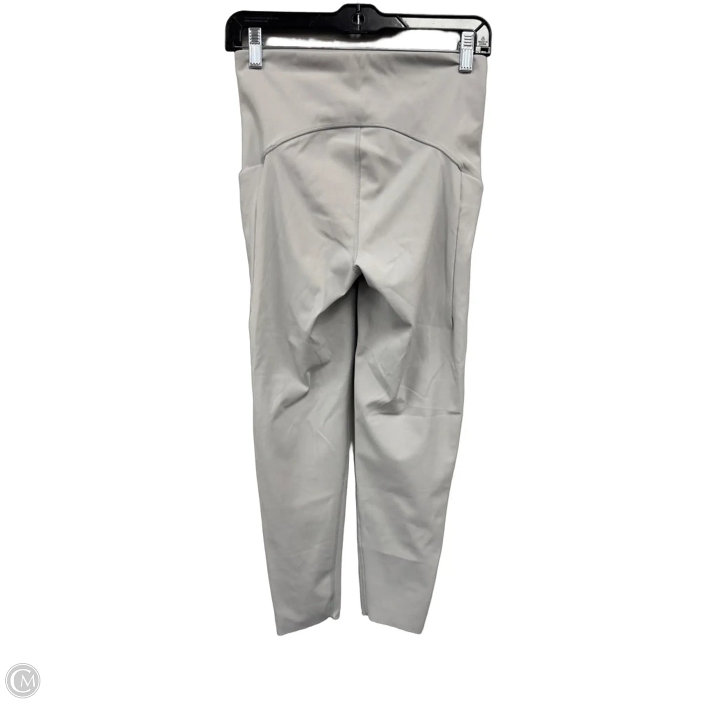 Athletic Leggings By Spanx In Grey, Size: M