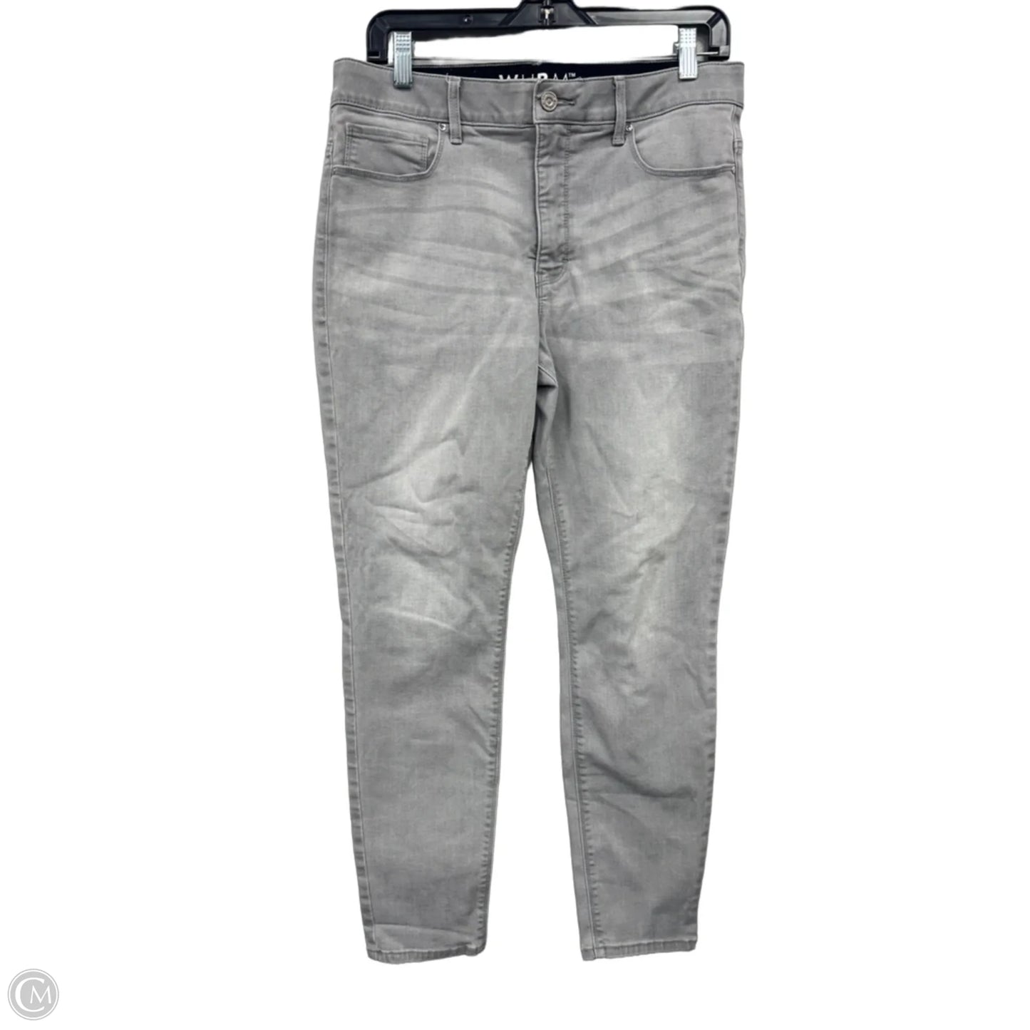 Jeans Skinny By White House Black Market In Grey, Size: 12