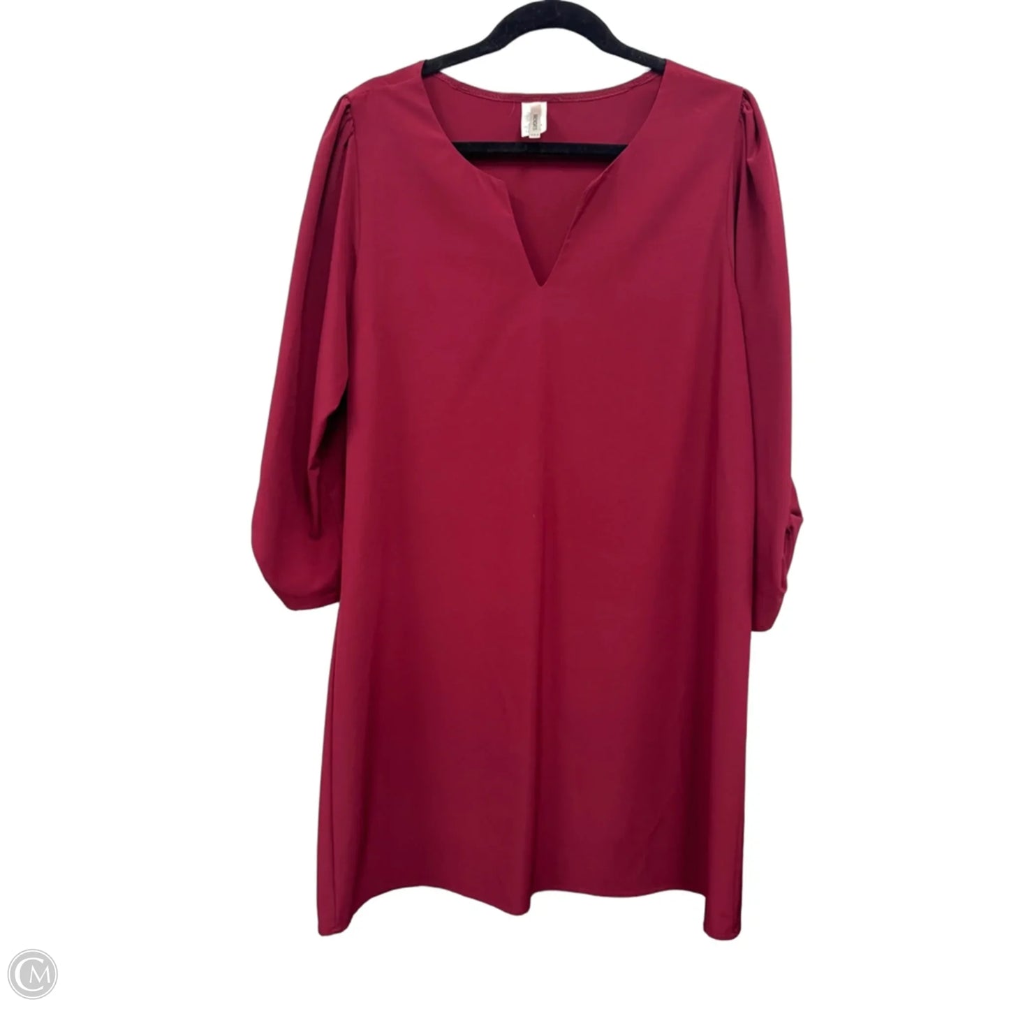Dress Casual Short By Brendas In Maroon, Size: L