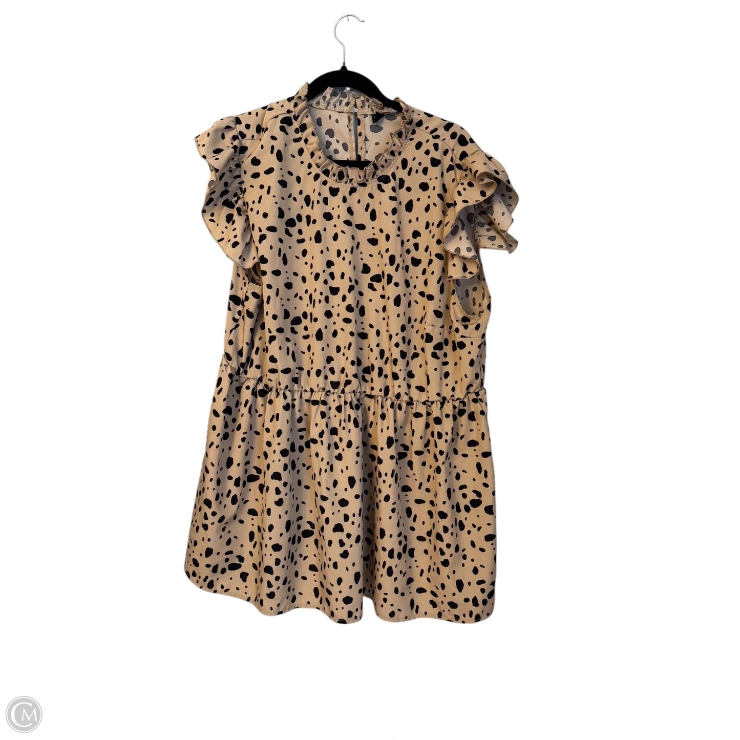 Dress Casual Short By Shein In Animal Print, Size: 4x