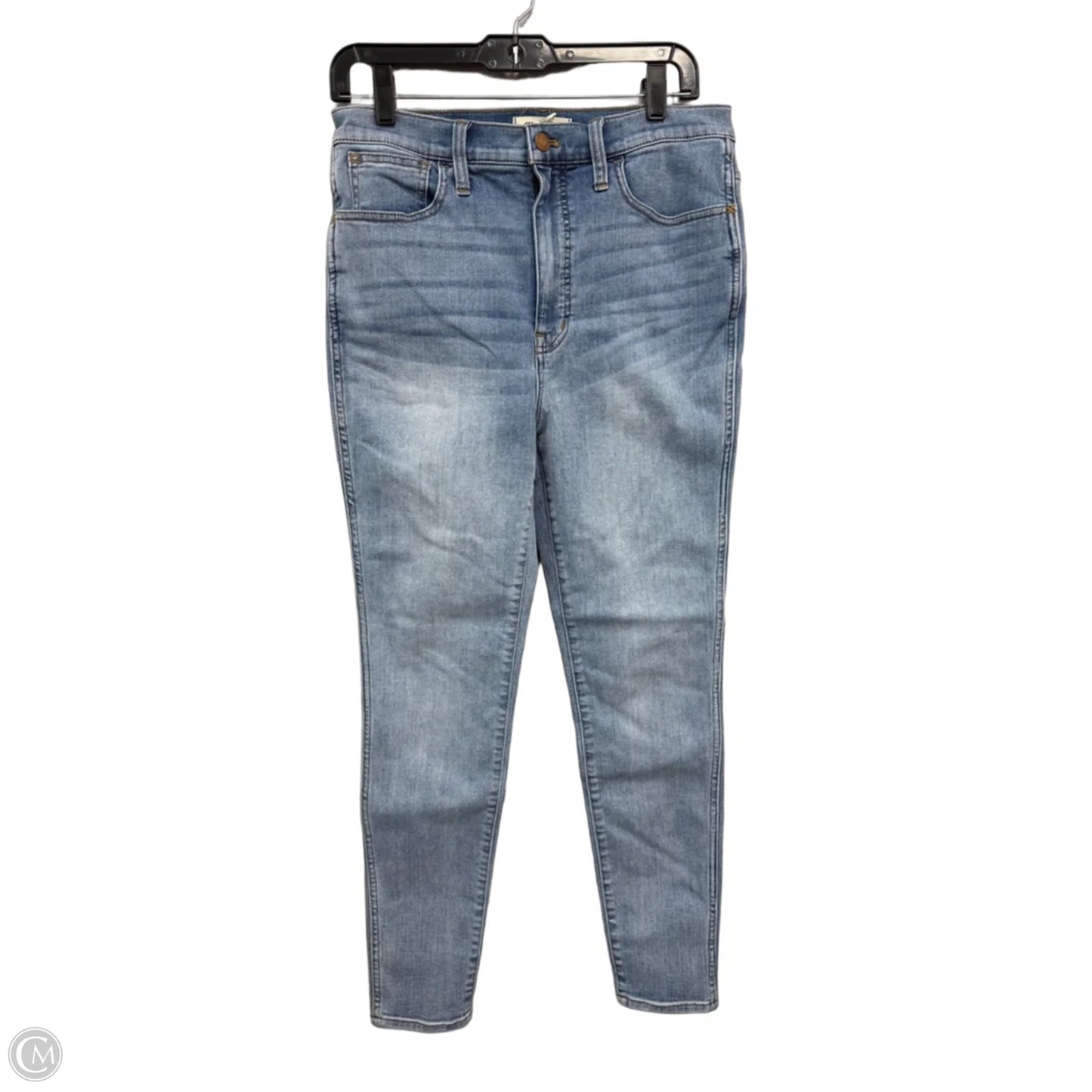 Jeans Skinny By Madewell In Blue, Size: 30