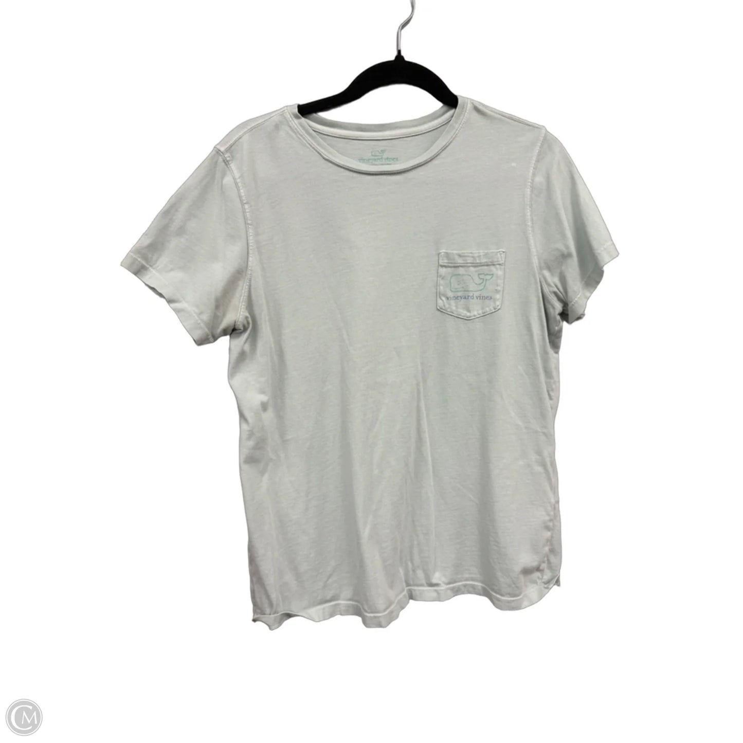 Top Short Sleeve Basic By Vineyard Vines In Green, Size: L