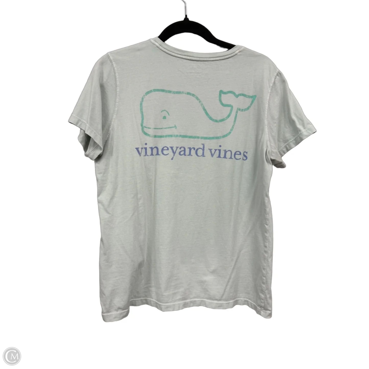 Top Short Sleeve Basic By Vineyard Vines In Green, Size: L