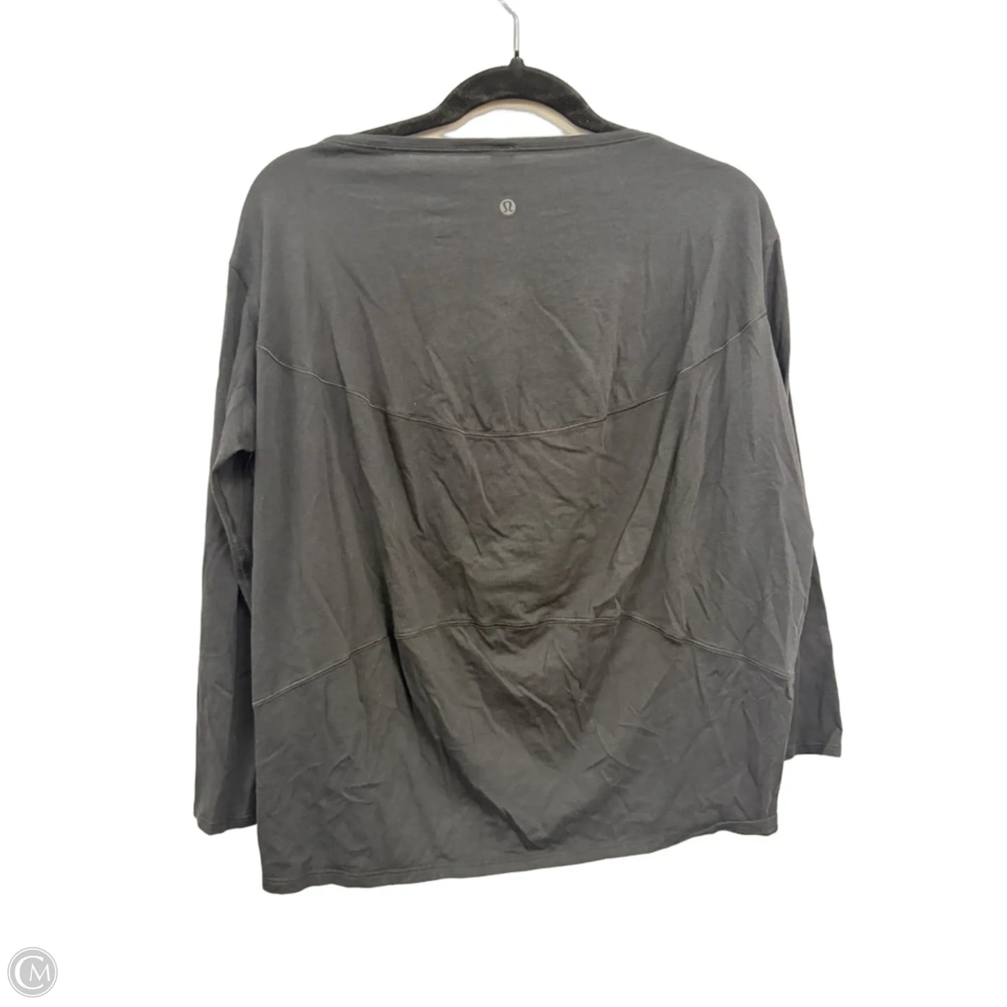 Athletic Top Long Sleeve Crewneck By Lululemon In Animal Print
