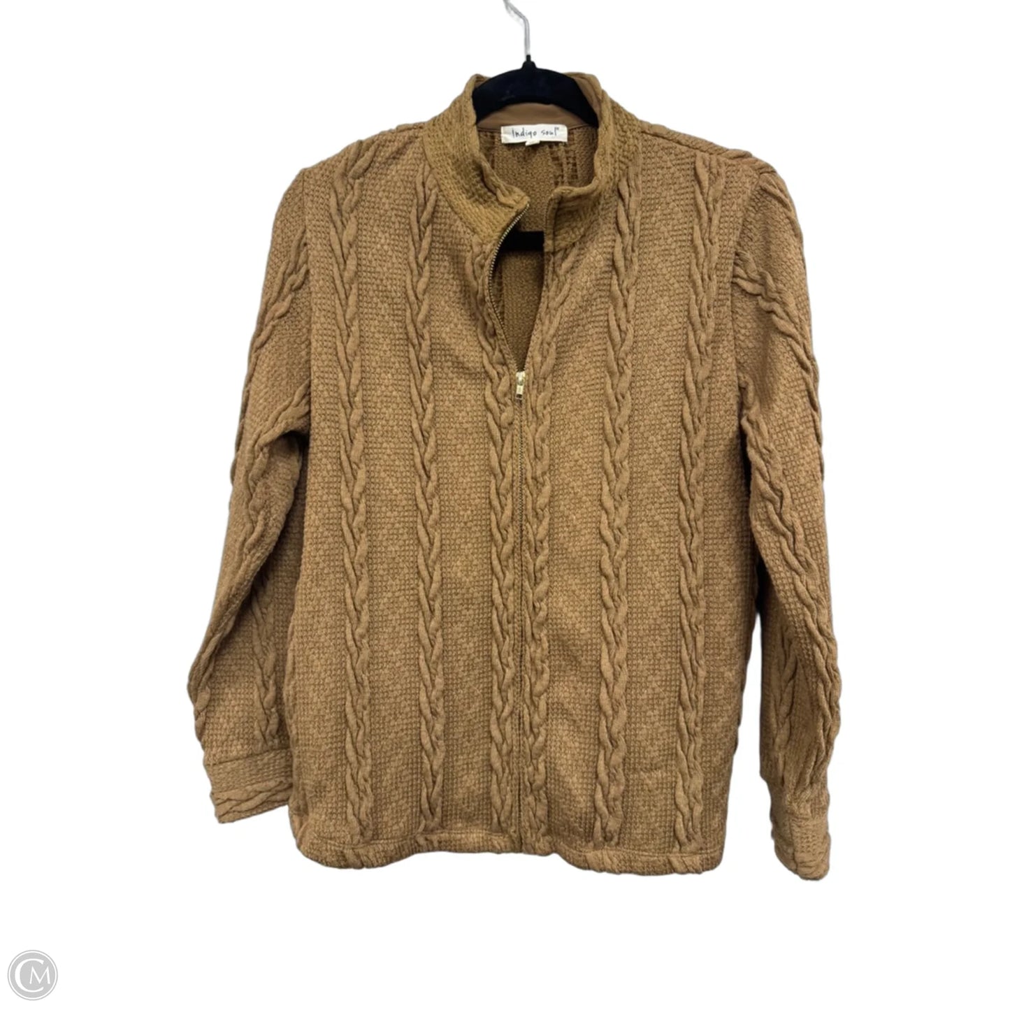 Jacket Other By Indigo Soul In Brown, Size: S