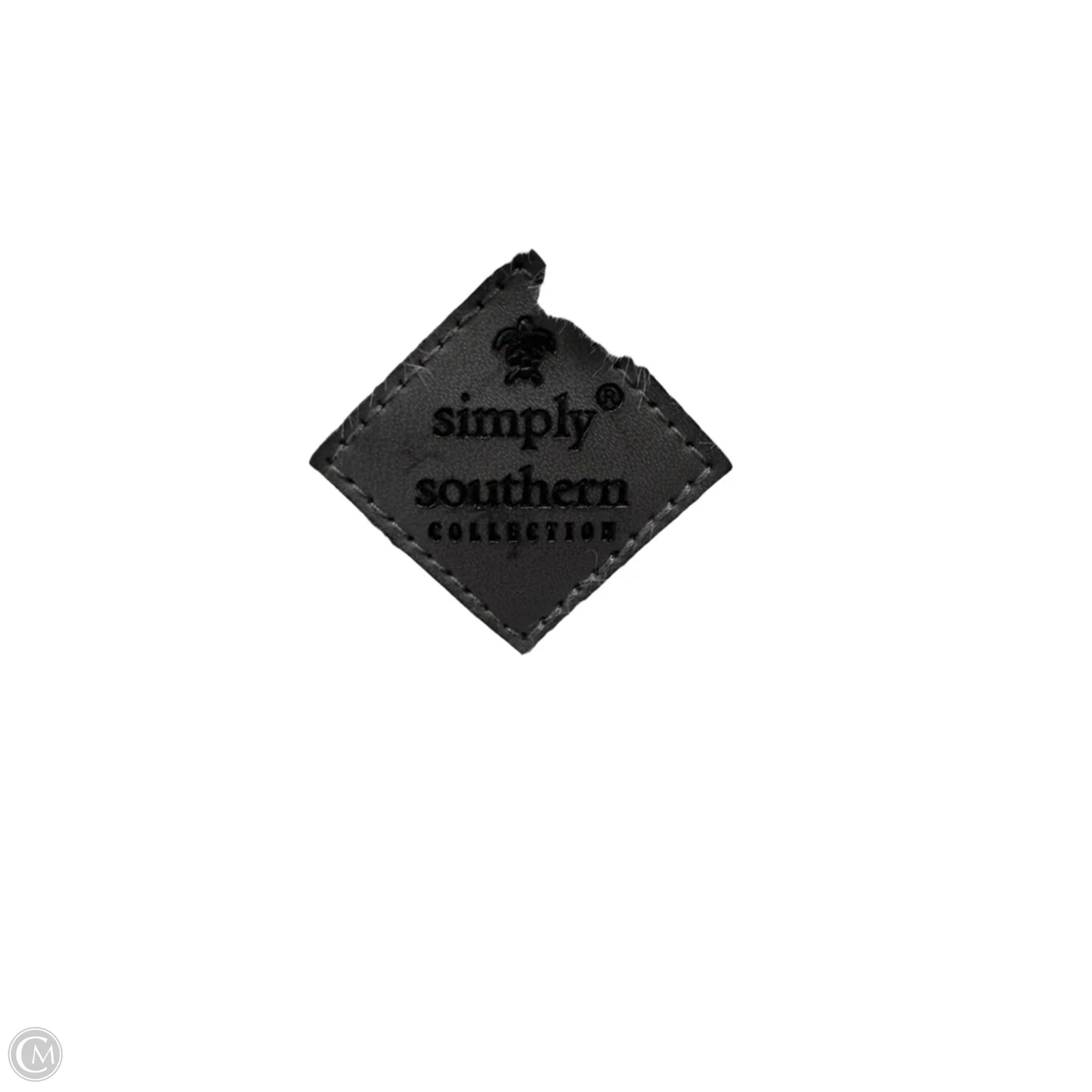 Jacket Fleece By Simply Southern In Cream & Grey, Size: S