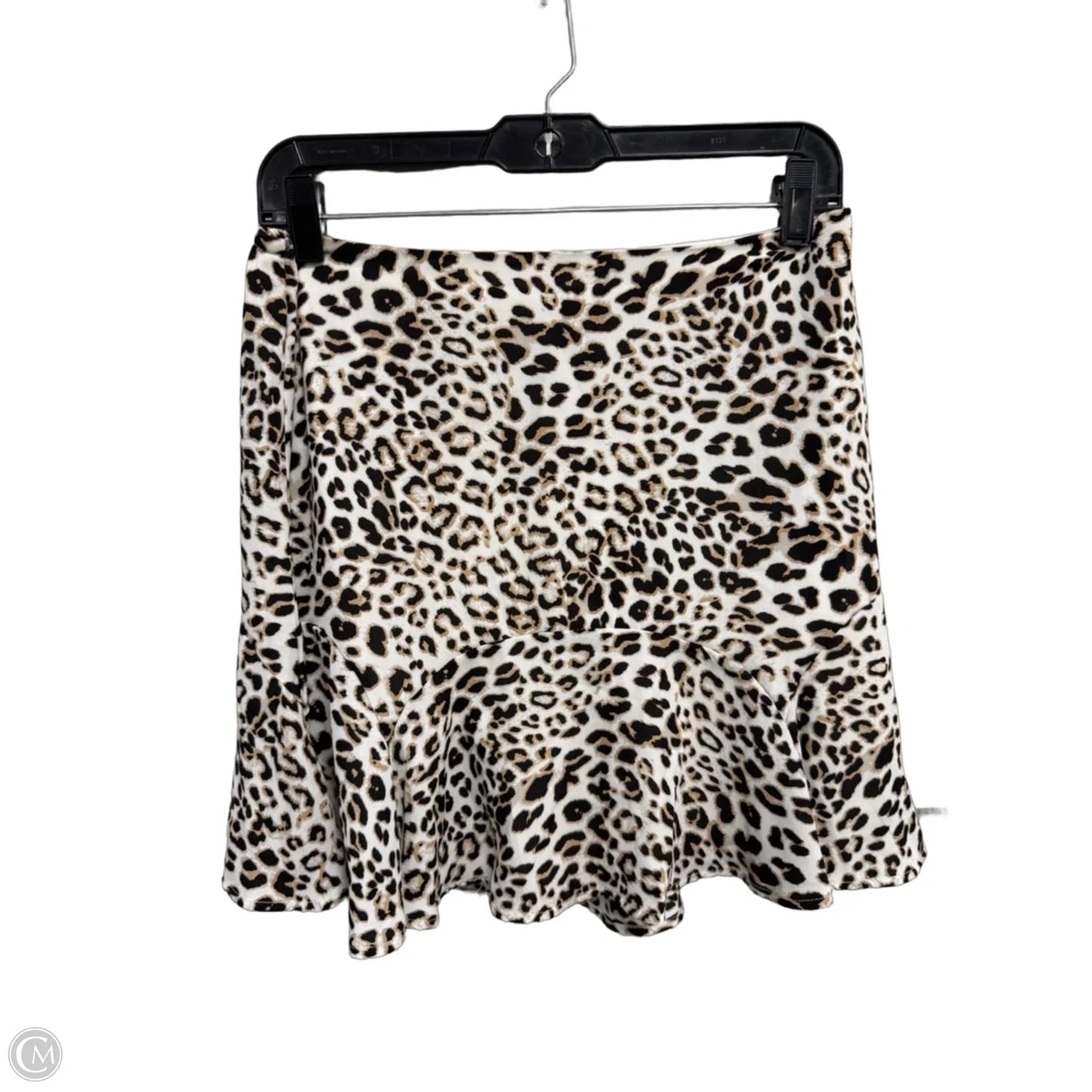 Skirt Mini & Short By Mi Ami In Black & Cream, Size: M