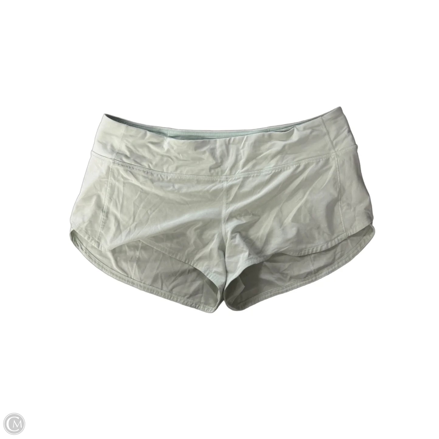 Athletic Shorts By Lululemon In Green, Size: 10