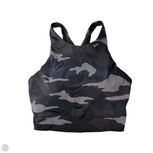 Athletic Bra By Athleta In Black & Grey, Size: S
