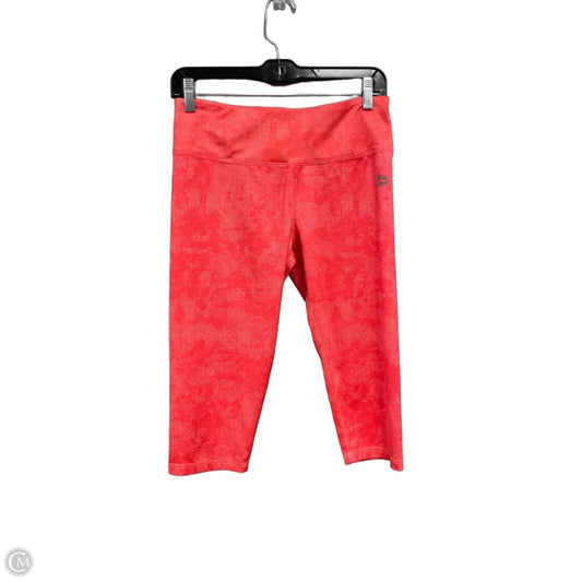 Athletic Leggings Capris By Rbx In Orange, Size: M