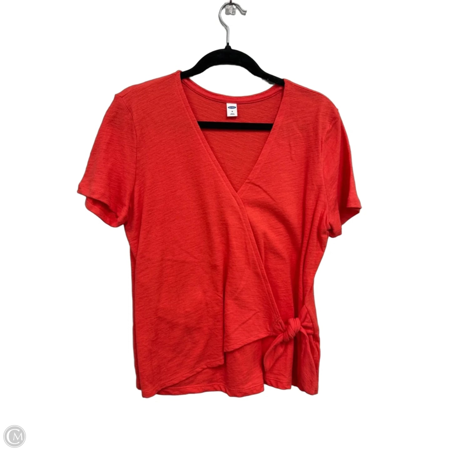 Top Short Sleeve By Old Navy In Orange, Size: M