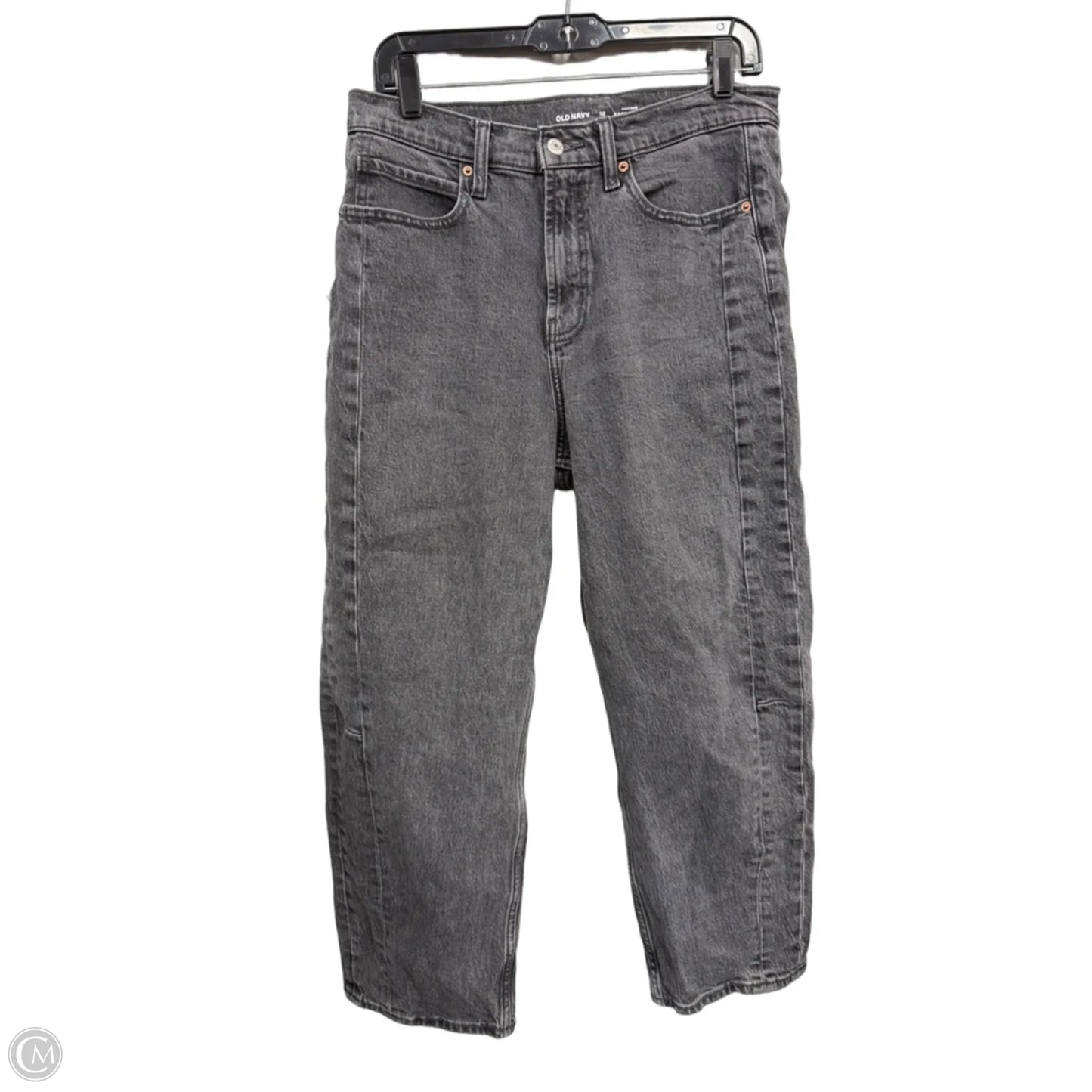 Jeans Wide Leg By Old Navy In Grey, Size: 10