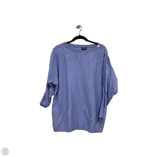 Sweater By Jones New York In Purple, Size: 2x