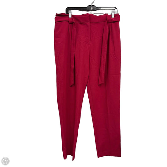 Pants Dress By Calvin Klein In Red, Size: 12
