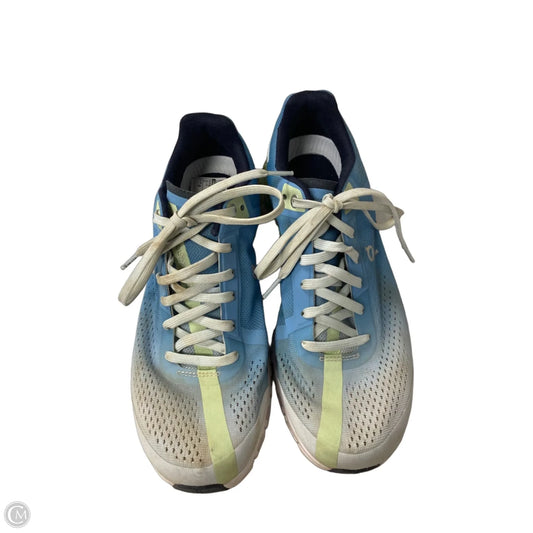 Shoes Athletic By On Cloud In Blue & Green, Size: 8