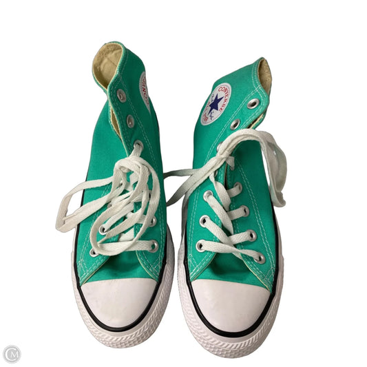 Shoes Sneakers By Converse In Green, Size: 7
