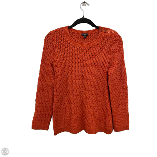 Sweater By Talbots In Orange, Size: Mp
