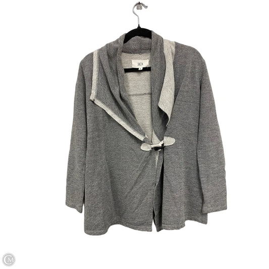 Cardigan By Jack In Cream & Grey, Size: S