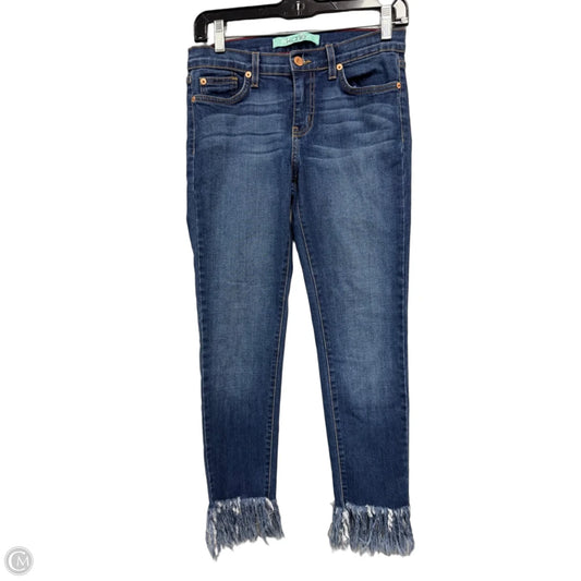 Jeans Skinny By Karlie In Blue, Size: 4