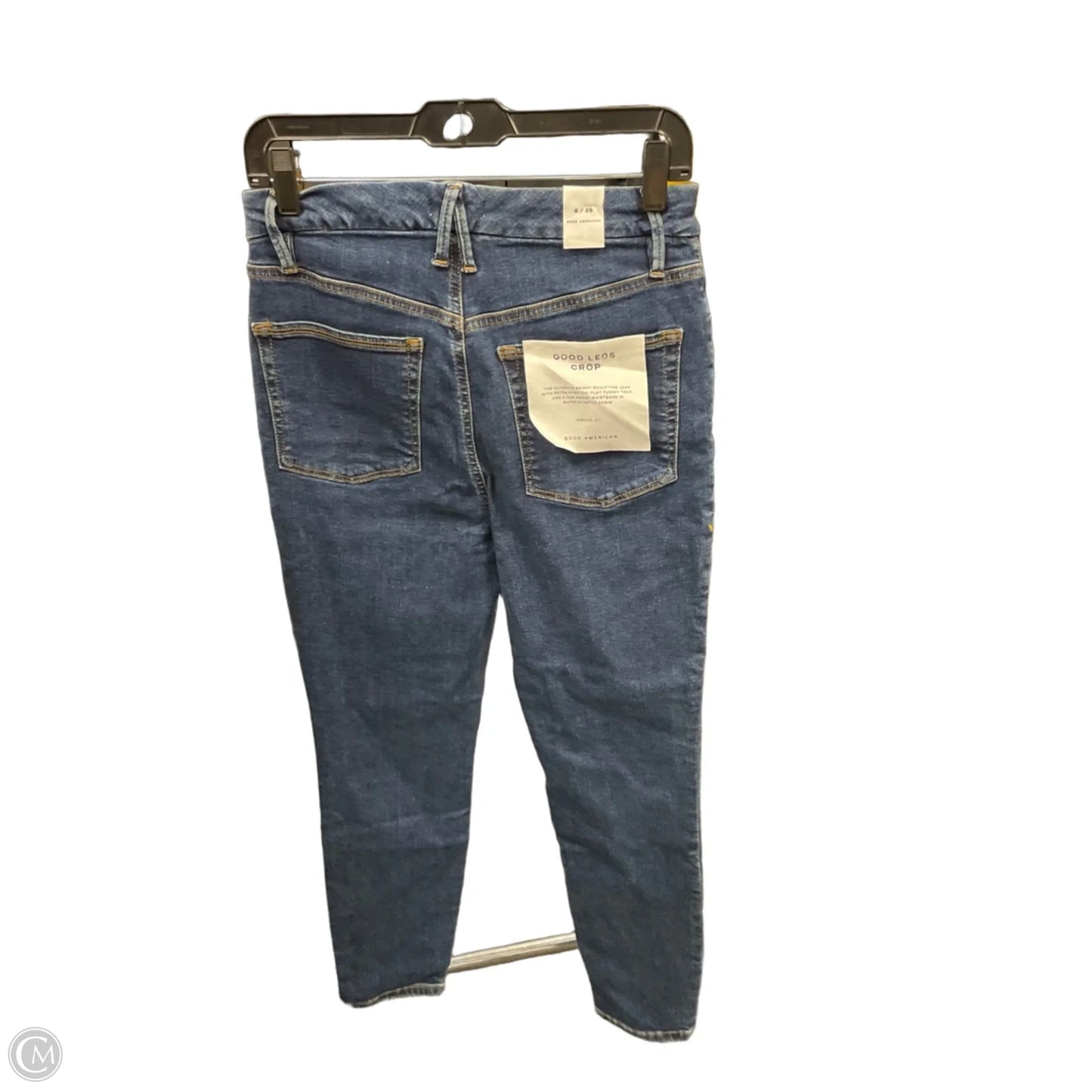 Jeans Skinny By Good American In Blue, Size: 8