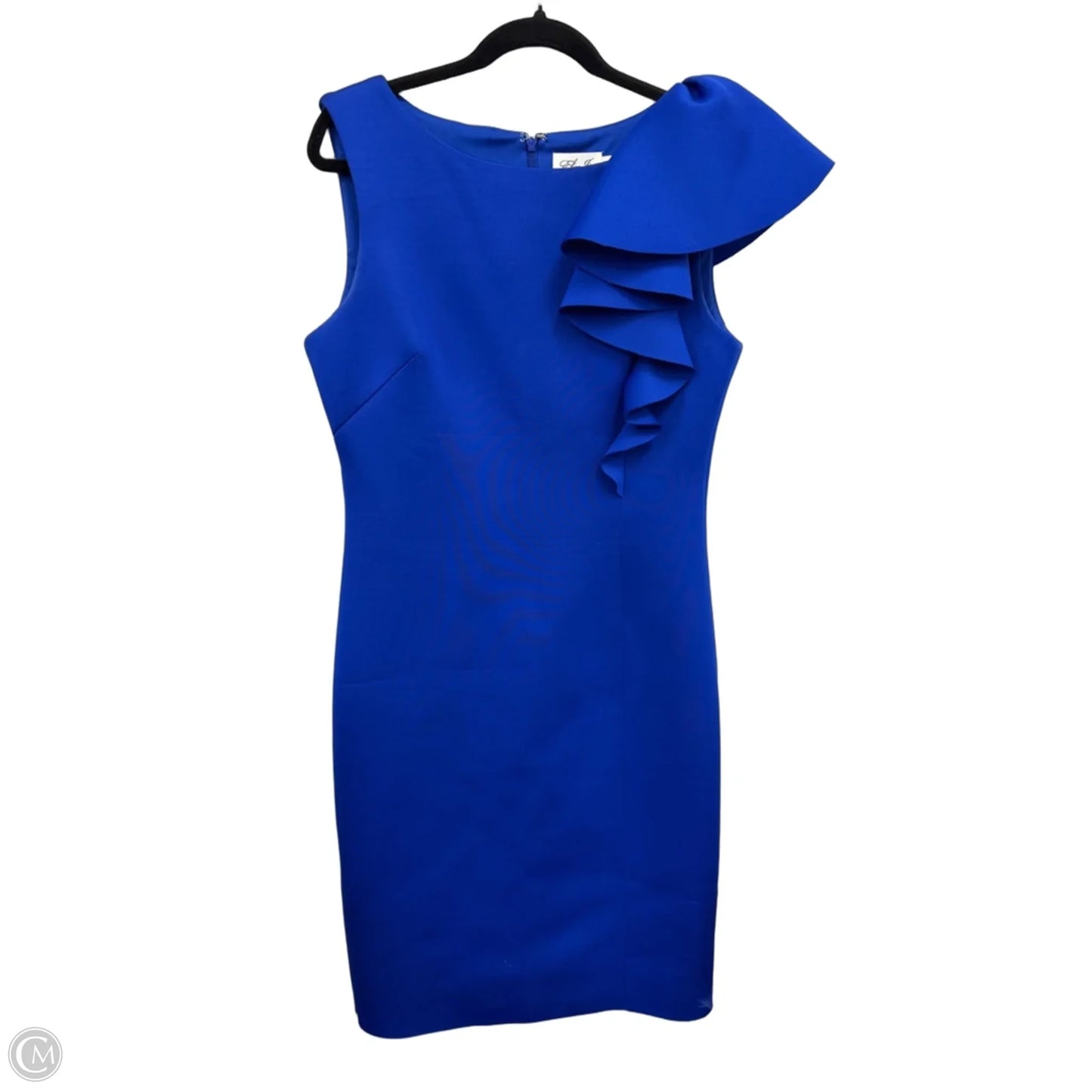 Dress Party Midi By Eliza J In Blue, Size: 14