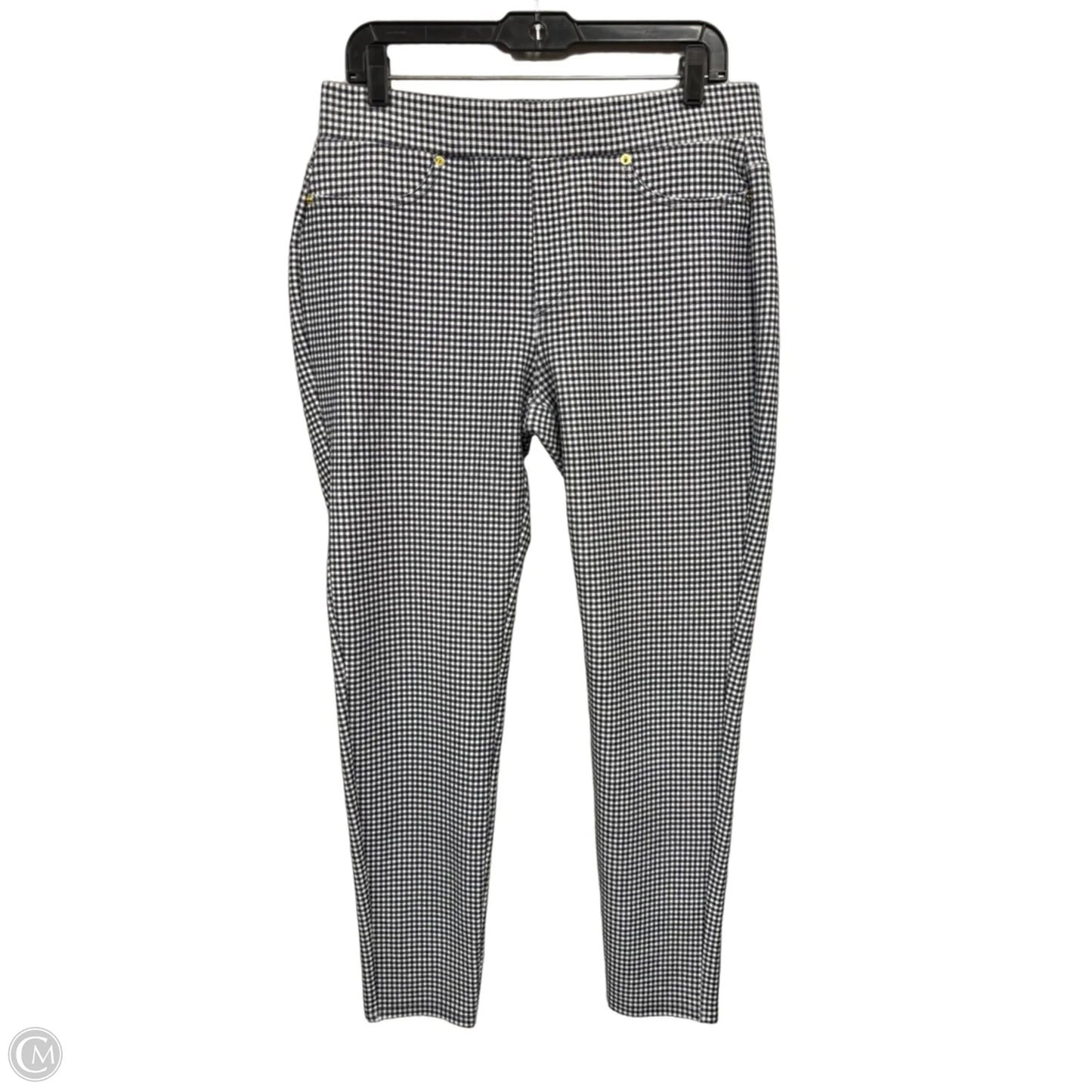 Pants Leggings By Michael By Michael Kors In Blue & White, Size: L