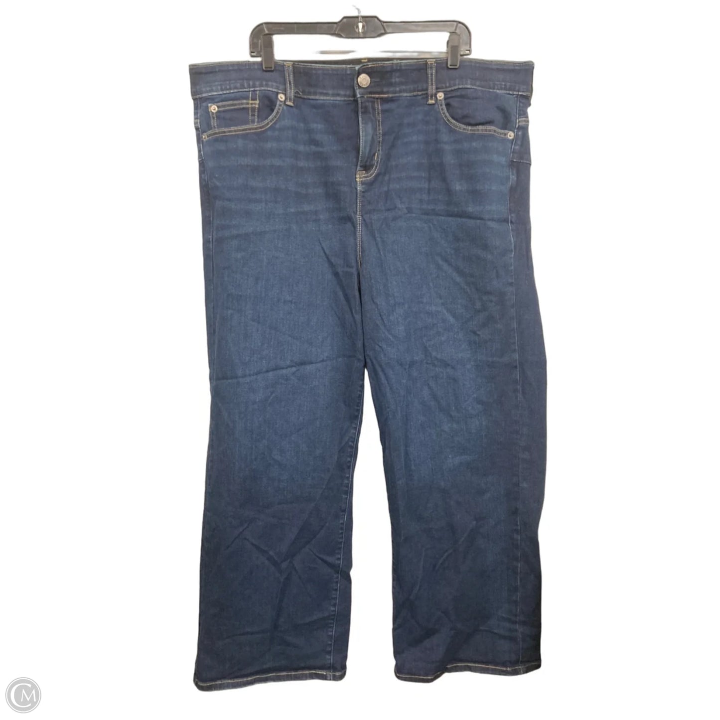 Jeans Wide Leg By Torrid In Blue, Size: 18