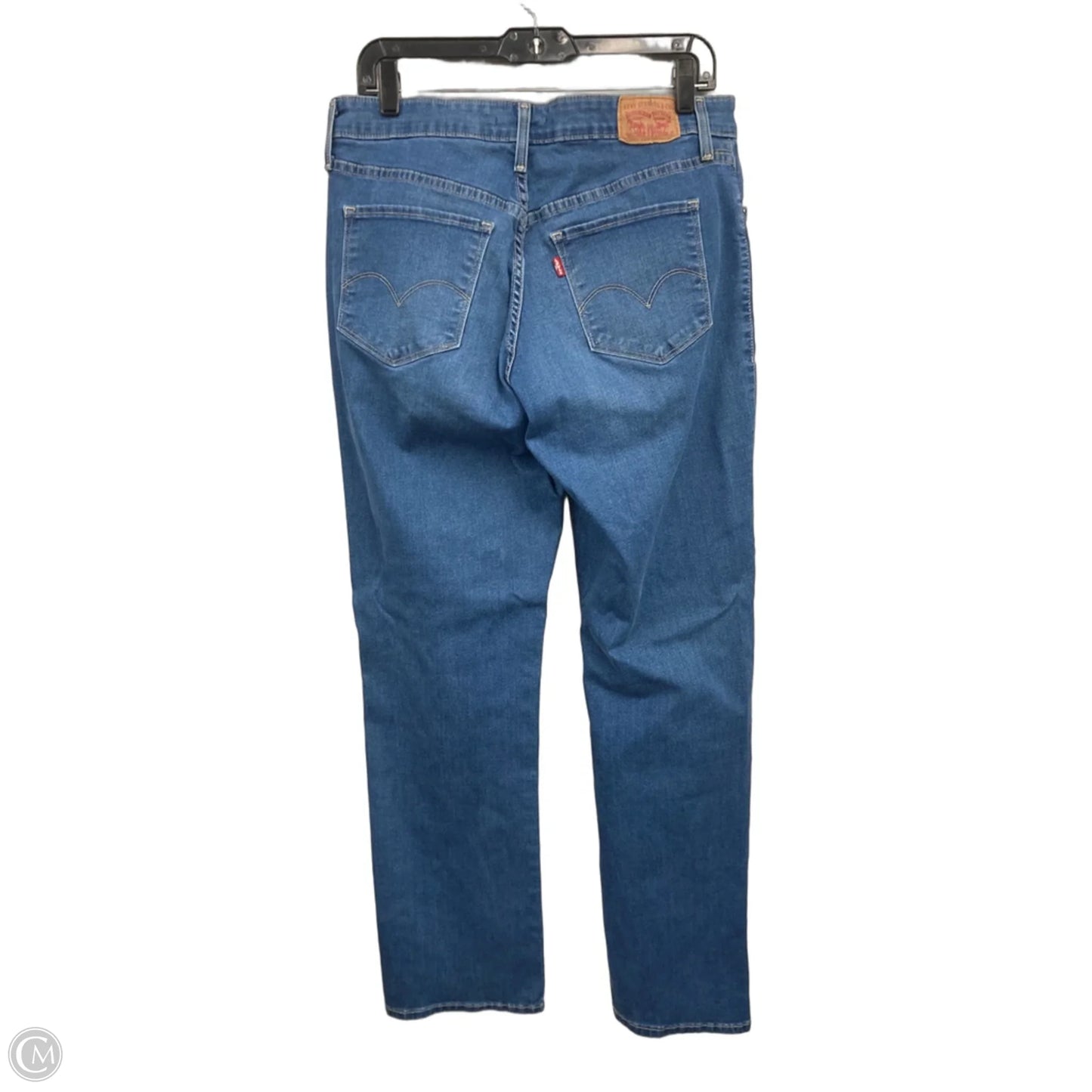 Jeans Straight By Levis In Blue, Size: 16
