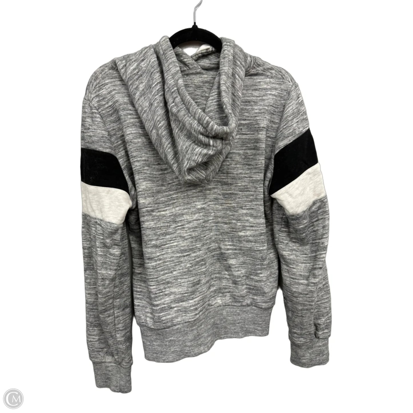 Sweatshirt Hoodie By Reflex In Grey, Size: L